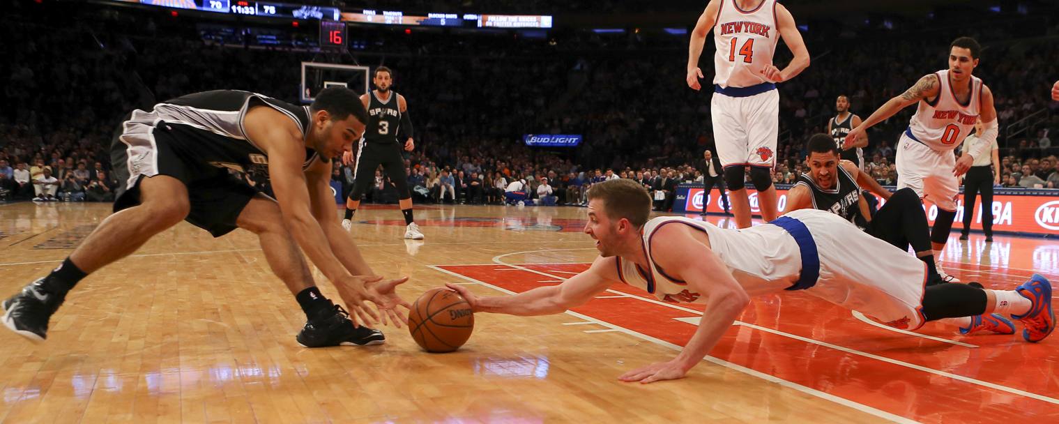 Nba, New York Knicks-San Antonio Spurs. I Knicks hanno vinto per 104-100 (Reuters)